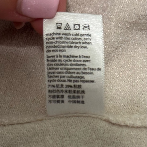 NEW Barefoot Dreams Cozy Chic Ultra Light Zip Up Hoodie In Stone L/XL - Picture 8 of 9